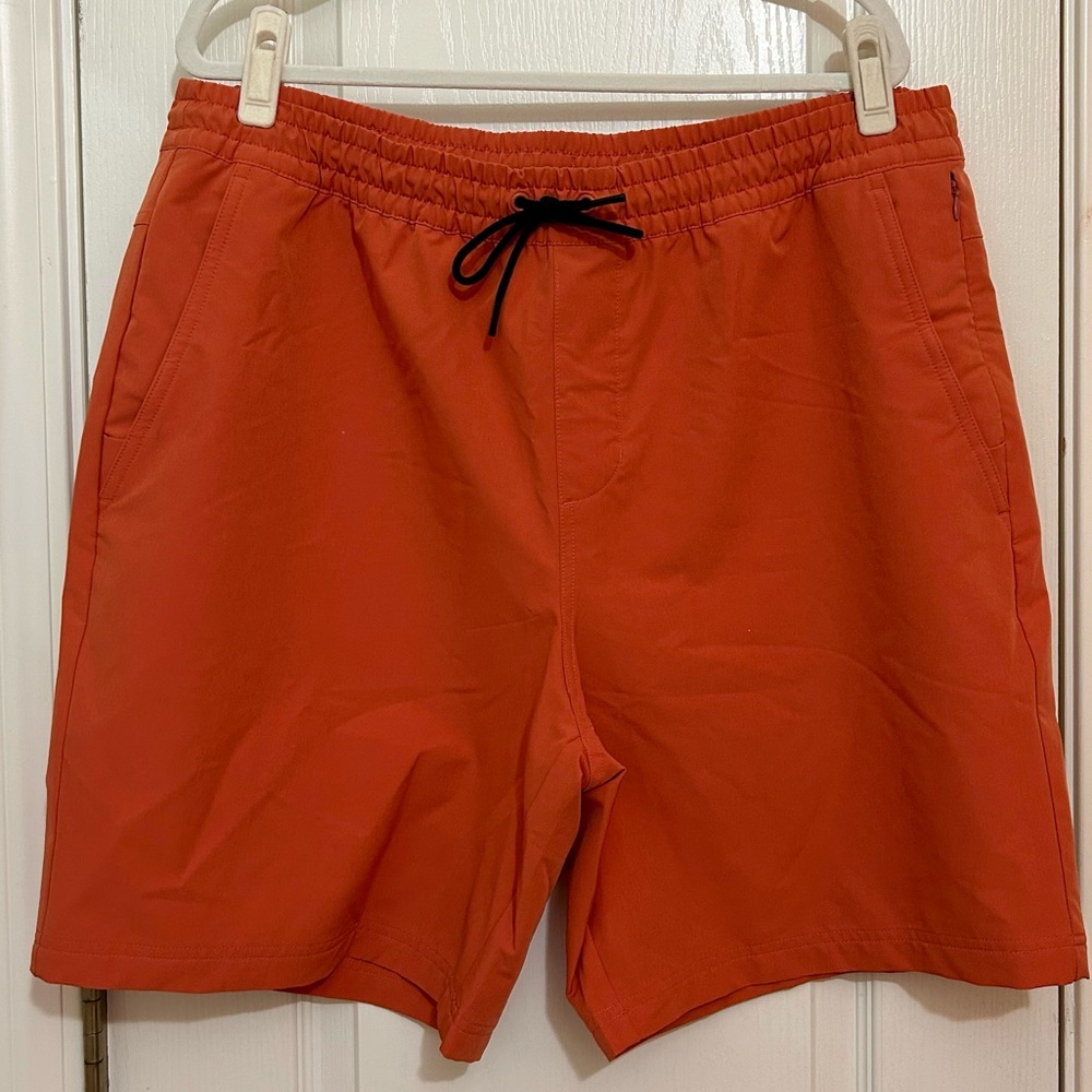 LIKE NEW Terracotta Orange Athletic Shorts.